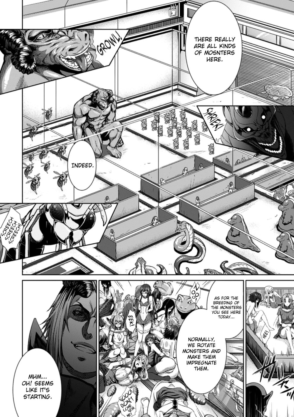 Hentai Manga Comic-Visit to the Monster Production Factory!-Read-6